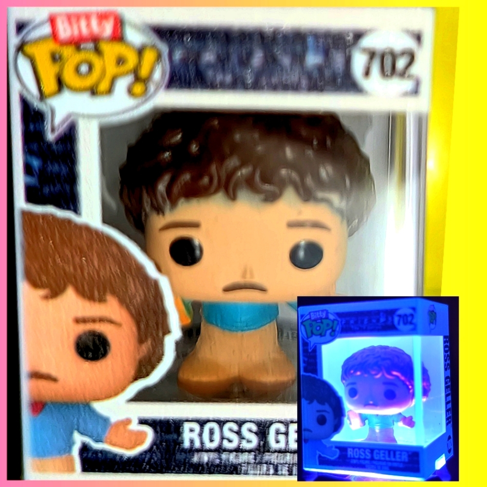Funko Bitty Pop Friends Ross Geller 80s #702 min figurine